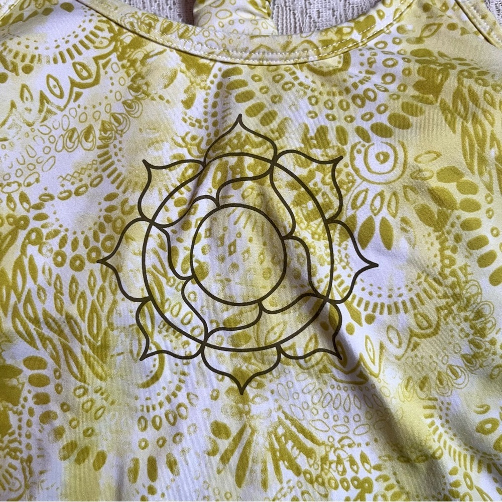 Athleta patterned mandala racerback tank - Picture 2 of 9